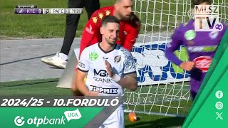 Kecskeméti TE  Puskás Akadémia FC  03  02  OTP Bank Liga  10 forduló  MLSZTV [upl. by Kalli683]