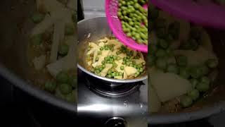 kobi vatana bhaji 😋😋 [upl. by Innes]