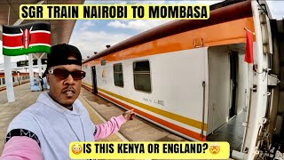 Epic First Class Safari Train Ride🇰🇪 Nairobi To Mombasa [upl. by Diarmid]