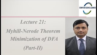 Myhill Nerode Theorem  Table Filling Method  DFA Minimization  L21 [upl. by Nnayllehs]