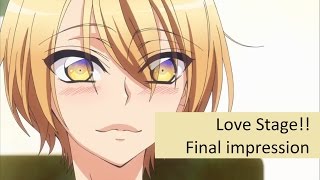 Love stage ラブ・ステージ Episode 10 Review  Final impression [upl. by Oiratnom]