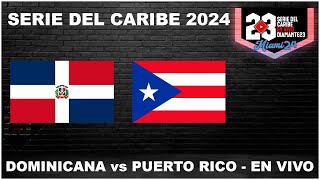 SERIE DEL CARIBE EN VIVO  MIAMI 2024  Dominicana vs Puerto Rico  Desde LoanDepot Park beisbol [upl. by Oilcareh]