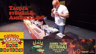 Chilifest  Gringo Bandito Taco Challenge [upl. by Klehm694]