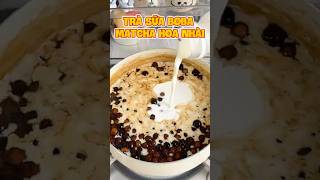 HƯỚNG DẪN LÀM TRÀ SỮA BOBA MATCHA HOA NHÀI [upl. by Ahgiel767]