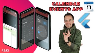 Flutter Tutorial  Calendar Event App  With Day View amp Week View  Flutter Syncfusion Calendar [upl. by Hartley]