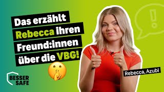 Ausbildung bei der VBG Rebecca berichtet als Sozialversicherungsfachangestellte [upl. by Imled]