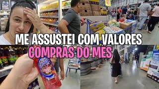 PRIMEIRA COMPRA DO MÊS DO ANOMOSTREI TUDOos valores estão super altos 😱 [upl. by Einniw]