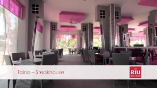 Riu Palace Bavaro Restaurants amp Bars  SignatureVacationscom [upl. by Hanoj445]