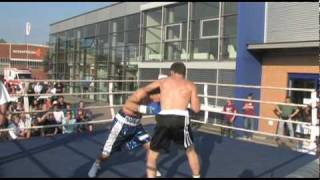 Mark Leo Lemmens  6th professional boxing fight [upl. by Irdua]