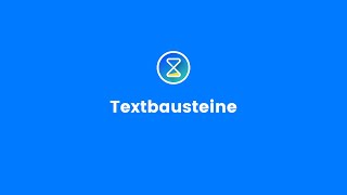 Textbausteine I Info Center [upl. by Kronick964]