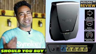 Synology WRX560 dual band Router with Wi Fi 6  for Strong amp Long Connectivity  Review amp Unboxing [upl. by Winterbottom]