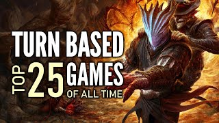 Top 25 Best Turn Based RPG Games of All Time  2023 Edition [upl. by Ahsyekal]