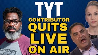 TYT Anchor Quits Live on Air [upl. by Buzz]