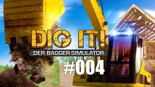 Dig it Der BaggerSimulator 004  Spielplatz bauen [upl. by Inaliak]