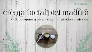 💖 Receta crema facial piel madura uso diario no grasa [upl. by Adonis]