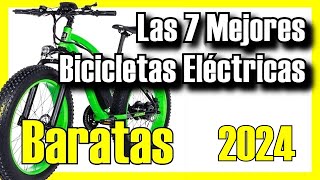 🚲🔥 Las 7 MEJORES Bicicletas Eléctricas BARATAS de Amazon 2024✅CalidadPrecio Buenas  Montaña [upl. by Atsyrhc]