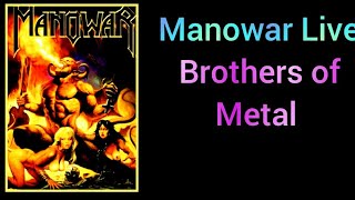 Manowar Live 🤘🇨🇭🤘Brothers of Metal Created MB [upl. by Cestar635]