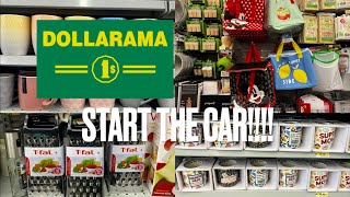 Start The Car  Dollarama 🇨🇦 Come Shop With Me [upl. by Eenitsed]