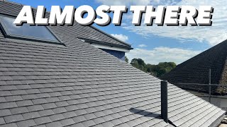 Roof Tiling Update WORKING ON MY OWN HOUSE EPISODE 7 [upl. by Harlow]