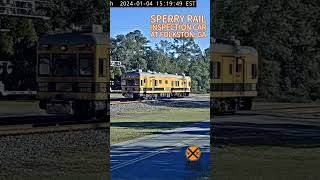 Sperry Inspection Car at Folkston GA shorts [upl. by Monjo733]