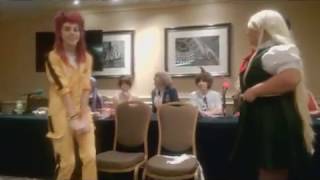 Dangan Ronpa Improv Freeze Tag Game HolMat 2016 [upl. by Evets79]