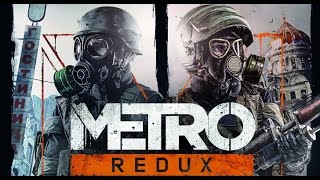 METRO LAST LIGHT REDUX Cutscenes Game Movie PS4 1080p HD [upl. by Anelrac]