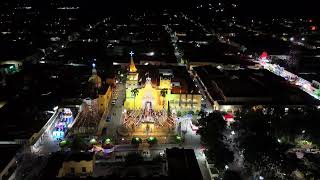 ETZATLÁN FIESTAS DE OCTUBRE 2024 DRON TEMPLO [upl. by Diego]