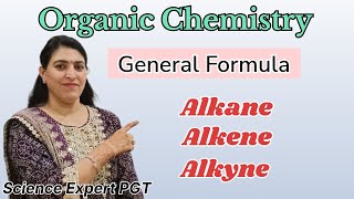 General Formula of AlkaneAlkeneAlkyne organicchemistry inhindi [upl. by Auqined249]