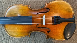 Violin 1224 Guarneri Pattern DYNAMIC Tone With Character and balanced SWEETNESS ITS FOR SALE [upl. by Yniar]