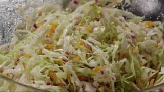 How to Make Cabbage Coleslaw  Allrecipes [upl. by Wylma]