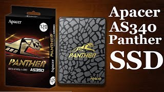 SSD  Apacer AS340 Panther  Overview  Price Specification  Reviews TutorBari [upl. by Delija]