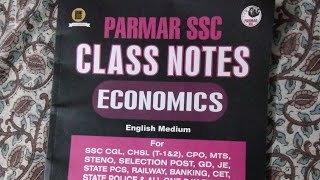 parmar ssc ECONOMICS Book Review 2024  parmar ssc  SSC CGL 2025 [upl. by Micaela249]