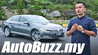 2016 Volkswagen Passat B8 20 TSI Highline review  AutoBuzzmy [upl. by Nuahs]