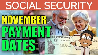 Social Security Checks  November 2024 Payment Schedule Dates Update [upl. by Audrey723]