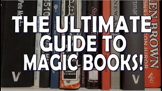 REVIEW ULTIMATE GUIDE to Magic Tricks Books  Beginner  Intermediate  Advanced [upl. by Brook121]