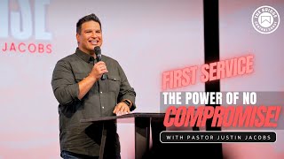 FIRST SERVICEThe Power of No Compromise  Pastor Justin Jacobs Sunday Sermon Daniel 1 111724 [upl. by Aerdnaz]