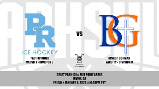 Pacific Ridge School Varsity Division 3 vs Bishop Gorman Varsity Division 3 [upl. by Carrnan]