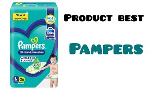 pampers  diaper🤩review💯 [upl. by Ayeki]