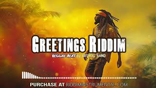 Greetings Riddim  One Drop Roots Reggae Instrumental  Ri by Artikal Band [upl. by Elay]