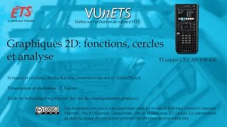 Vidéo 11 Graphiques 2D  fonctions cercles et analyse [upl. by Eet]