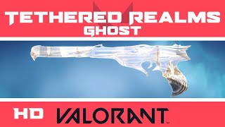 Tethered Realms Ghost VALORANT SKIN  New Skins InGame Showcase [upl. by Eelirak]