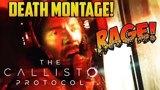 TRY NOT TO LAUGH The Callisto Protocol Death Rage Montage [upl. by Aita898]