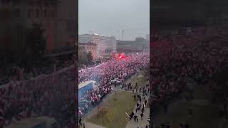 250000 patriotas marchan en Varsovia en el mayor evento conservador anual del mundo [upl. by Pancho]