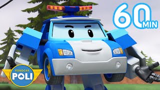 Robocar POLI Season 2 Special 60min  Where Are You Jin amp  Cartoon for Kids  Robocar POLI TV [upl. by Nurav]