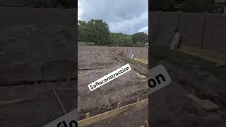 Footing excavation in progress …floridarealestate letsgetitrightthistime construction [upl. by Diaz742]