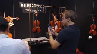 Bergonzi Riccardo  dbStrings at the Cremona Musica 2017 [upl. by Giamo]