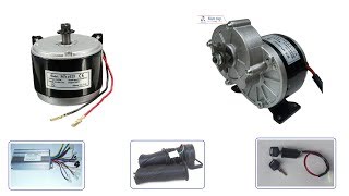 Motor 24V 250w  motor chế xe điện  motor giảm tốc [upl. by Revkah]