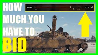 T95FV4201 Chieftain  💰 How much should you bid for Chieftain  WoT  World of Tanks [upl. by Botti]