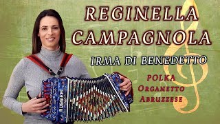 REGINELLA CAMPAGNOLA polka IRMA DI BENEDETTO  Organetto Abruzzese Accordion [upl. by Eiraminot]