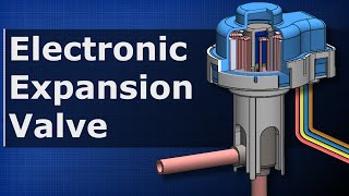 Electronic Expansion Valve  How it works ETS 5M HVAC [upl. by Australia]